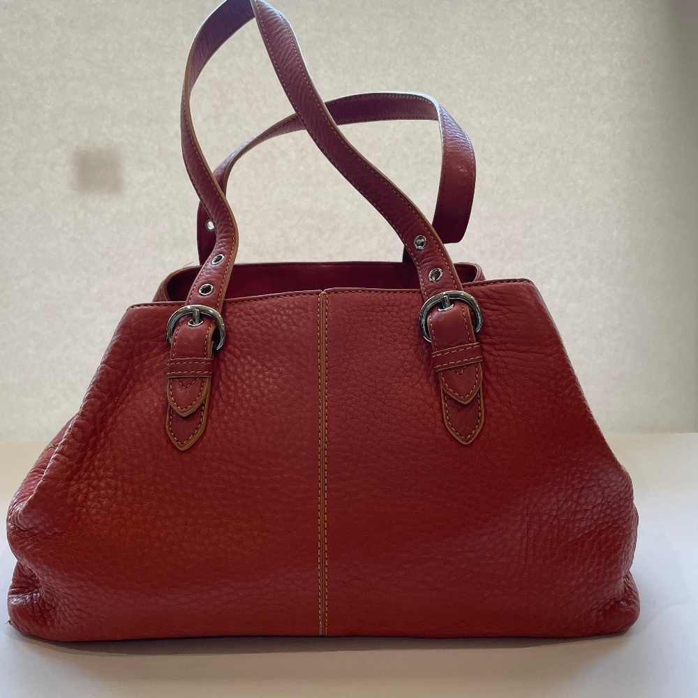 Cole Haan Orange Purse/Satchel Orange